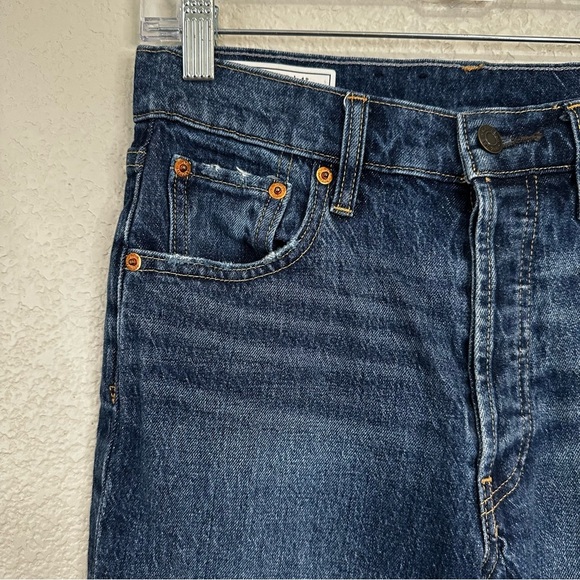 GAP Cheeky Straight High Rise Raw Hem Women’s Jeans, Size 27 | 4P - Picture 5 of 13